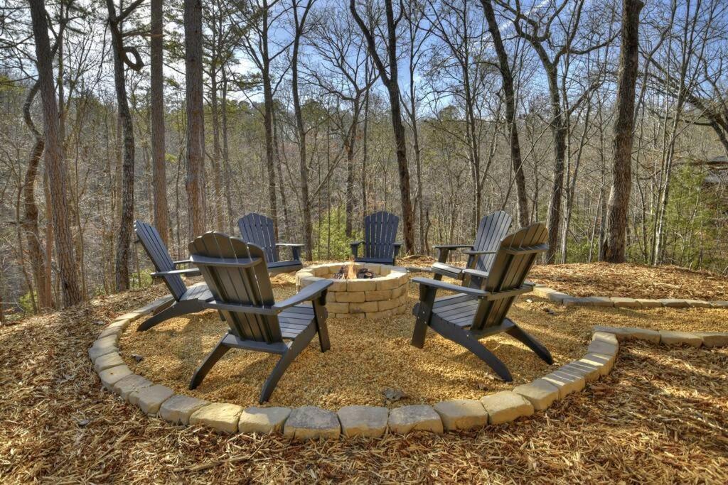 Rosewood Retreat - Hot Tub Fire Pit Pool Table Villa Blue Ridge Luaran gambar
